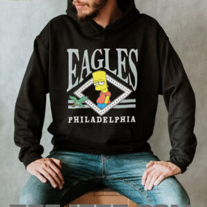 The Simpsons Bart x Philadelphia Eagles shirt