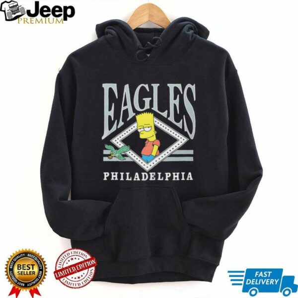 The Simpsons Bart x Philadelphia Eagles shirt