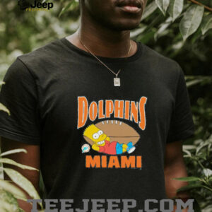 The Simpsons Miami Dolphins football shirt