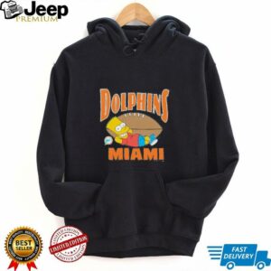 The Simpsons Miami Dolphins football shirt