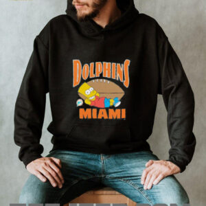 The Simpsons Miami Dolphins football shirt