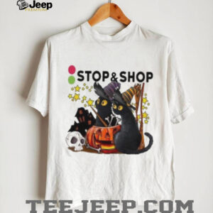 The Stop & Supermarket X Black Cat Witch Halloween 2025 T shirt