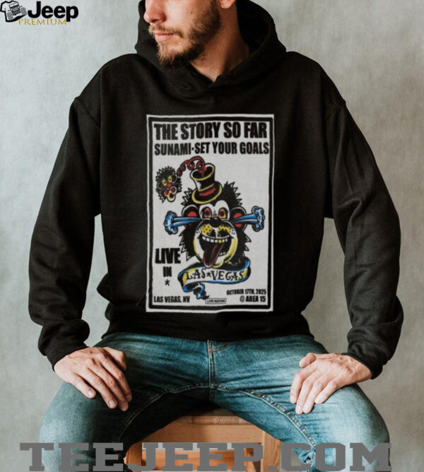 The Story So Far Las Vegas Poster Oct 17, 2025 T shirt