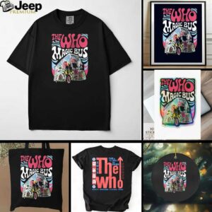 The Who magic bus the song is over shirt