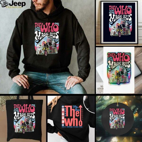 The Who magic bus the song is over shirt