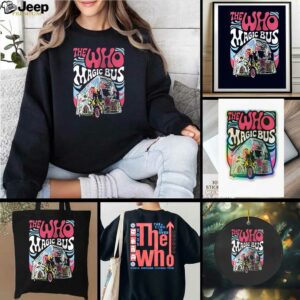 The Who magic bus the song is over shirt