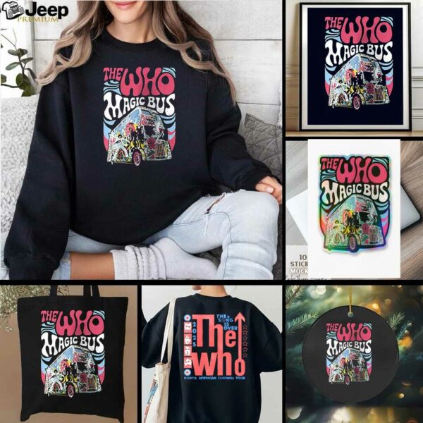 The Who magic bus the song is over shirt