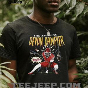 The amazing Devon Dampier Utah Utes graphic shirt