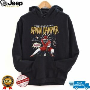 The amazing Devon Dampier Utah Utes graphic shirt