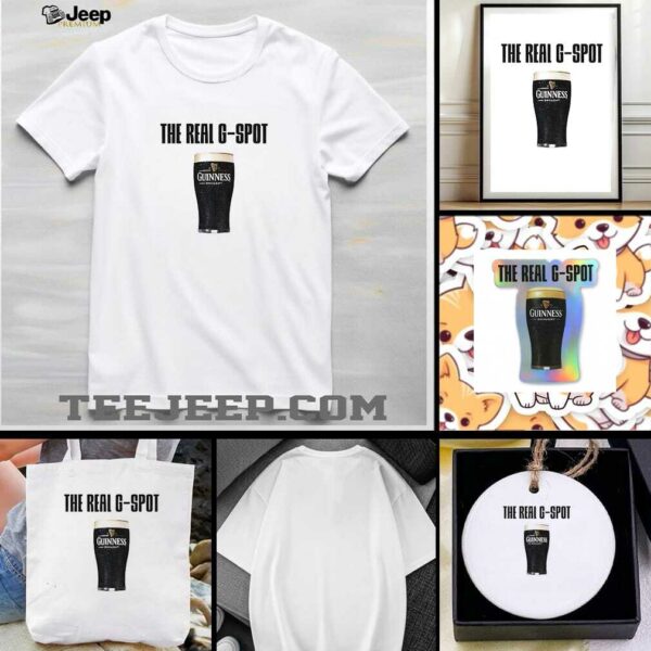 The real G Spot Guinness beer shirt