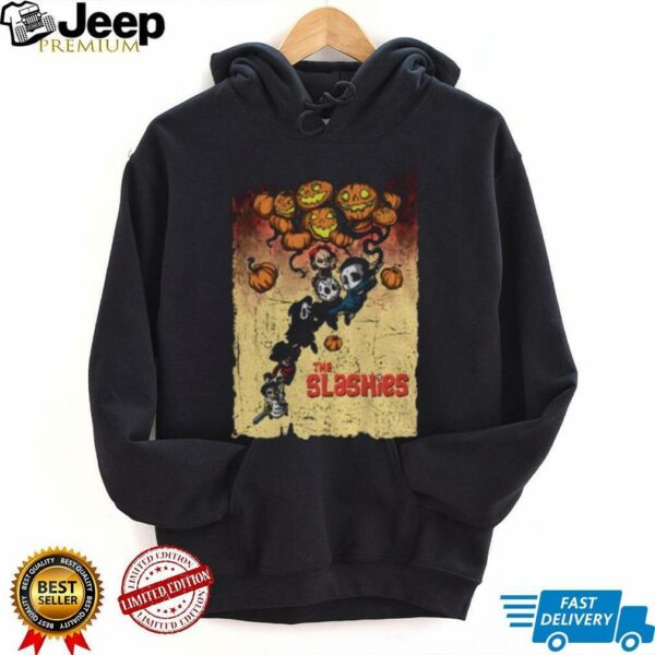 The slashies the Goonies movie poster horror Halloween shirt