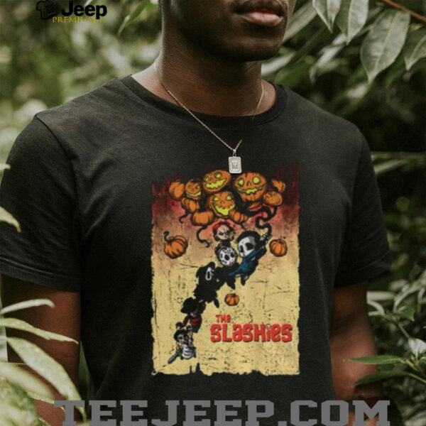 The slashies the Goonies movie poster horror Halloween shirt