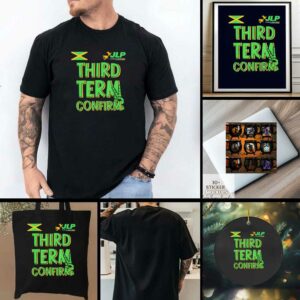 Third Term Confirm Jamaica Labour Party logo shirt