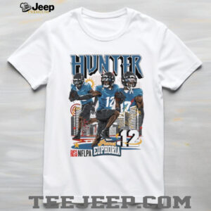 Travis Hunter 12 Jacksonville Jaguars NFLPA player graphic shirt