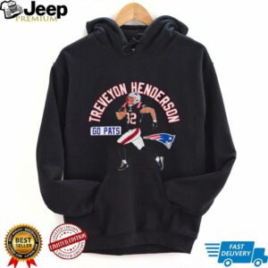 Treveyon Henderson 32 Go Pats New England Patriots player shirt