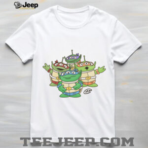Turtle Aliens Assemble shirt