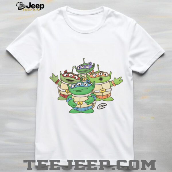 Turtle Aliens Assemble shirt