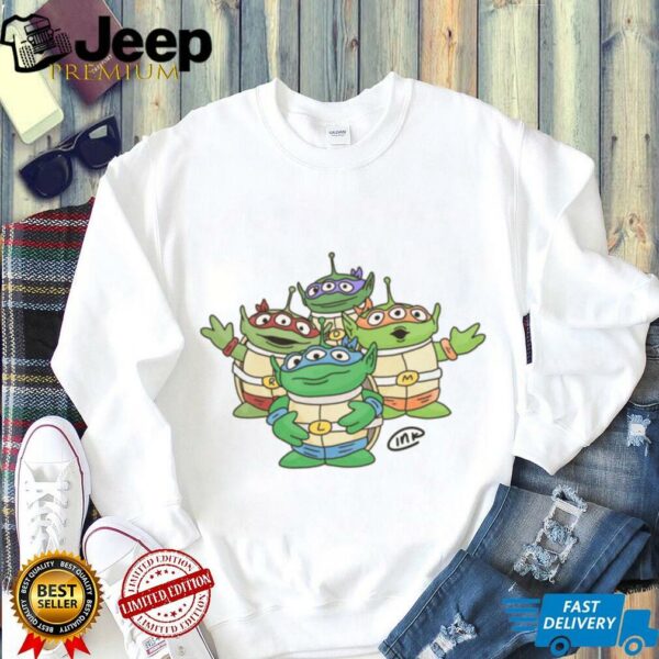 Turtle Aliens Assemble shirt