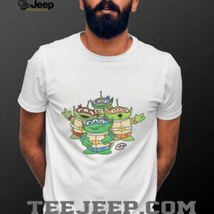 Turtle Aliens Assemble shirt
