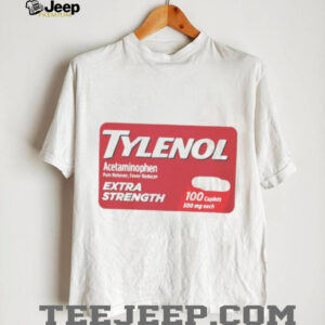 Tylenol acetaminophen extra strength shirt