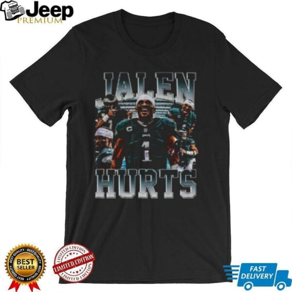 Vintage 90s Jalen Hurts Graphic Bootleg shirt