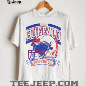 Vintage 90s Style Buffalo Bill Chiefs Football helmet 1960 shirt