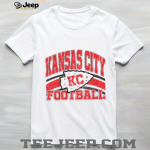 Vintage Kansas City Football Shirt, Kansas City Chiefs Shirt, Trendy Kansas City Fan Shirt