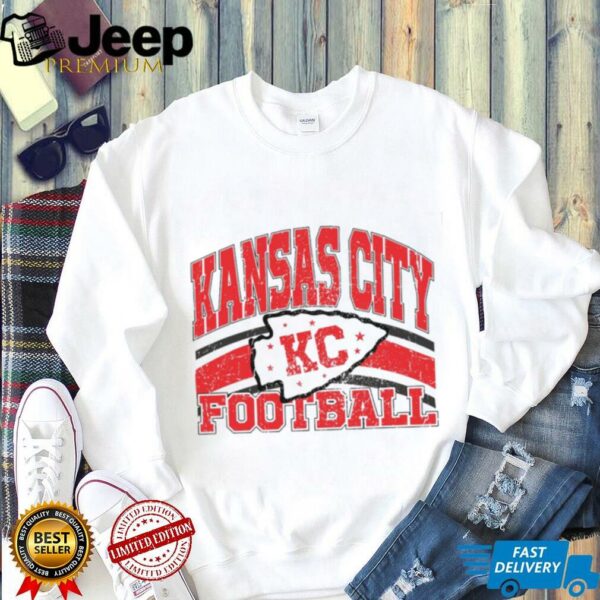 Vintage Kansas City Football Shirt, Kansas City Chiefs Shirt, Trendy Kansas City Fan Shirt