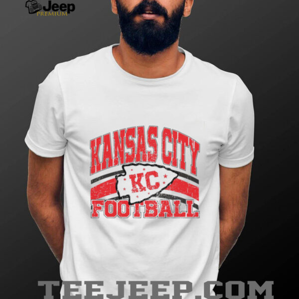 Vintage Kansas City Football Shirt, Kansas City Chiefs Shirt, Trendy Kansas City Fan Shirt
