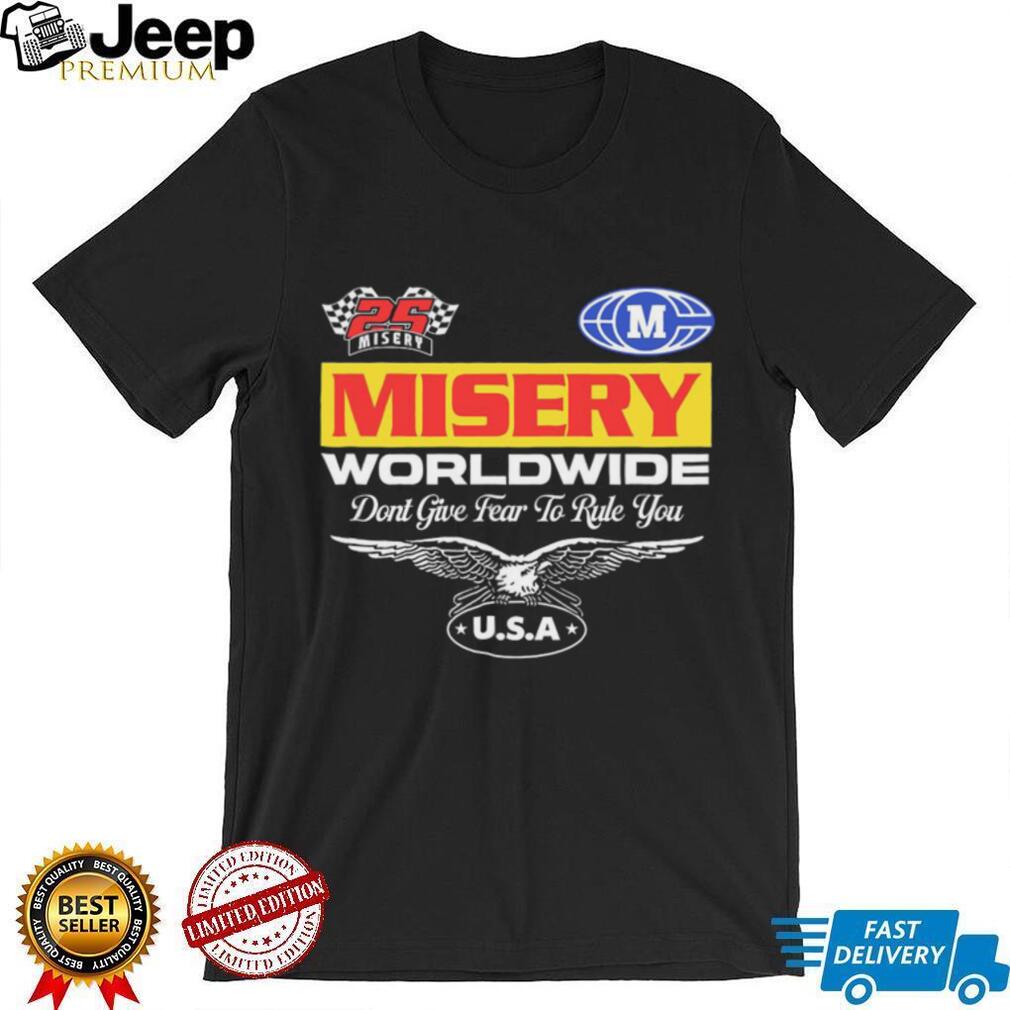 Vintage Racing Style Misery Worldwide Long Sleeve Shirt Vintage Racing Style Misery Worldwide Long Sleeve Shirt