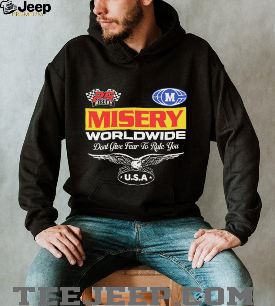 Vintage Racing Style Misery Worldwide Long Sleeve Shirt Vintage Racing Style Misery Worldwide Long Sleeve Shirt
