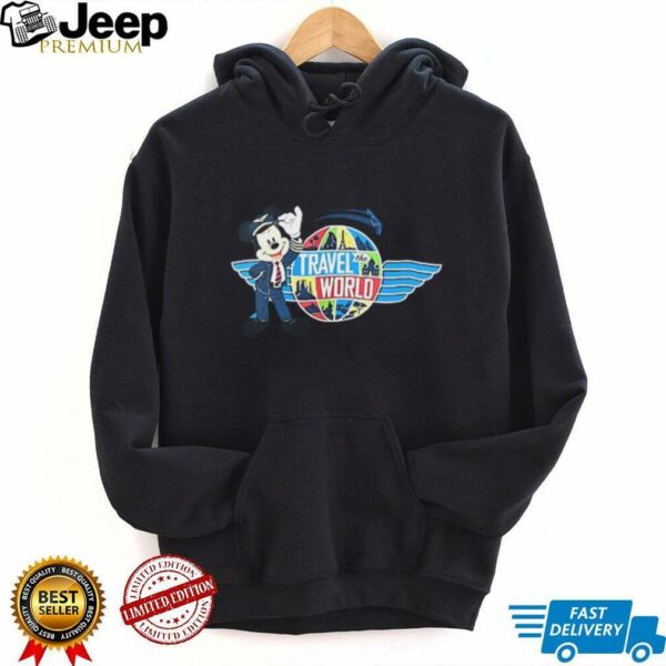 Walt Disney World soarin’ travel world Mickey Mouse shirt