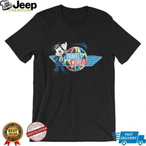 Walt Disney World soarin’ travel world Mickey Mouse shirt