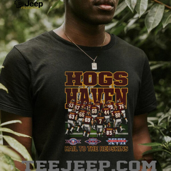 Washington Commanders Football NFL Hogs Haven Hail To The Redskins 2025 shirt