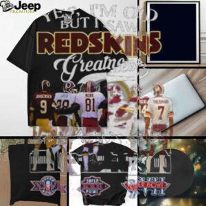 Washington Commanders Football yes I’m old but I saw Redskins...