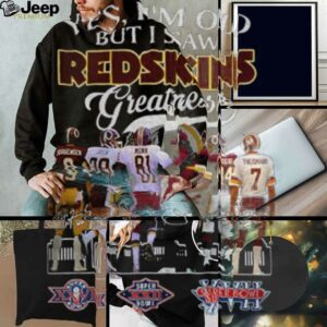 Washington Commanders Football yes I’m old but I saw Redskins greatness signatures shirt