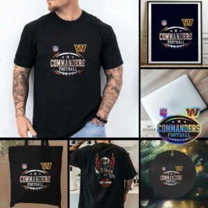 Washington Commanders NFL Harley Davidson motorcycle shirt