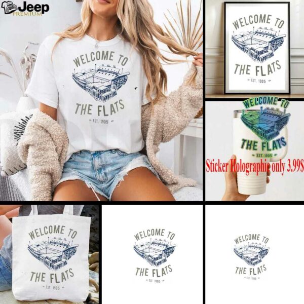 Welcome to the flats est 1905 Georgia Tech football shirt