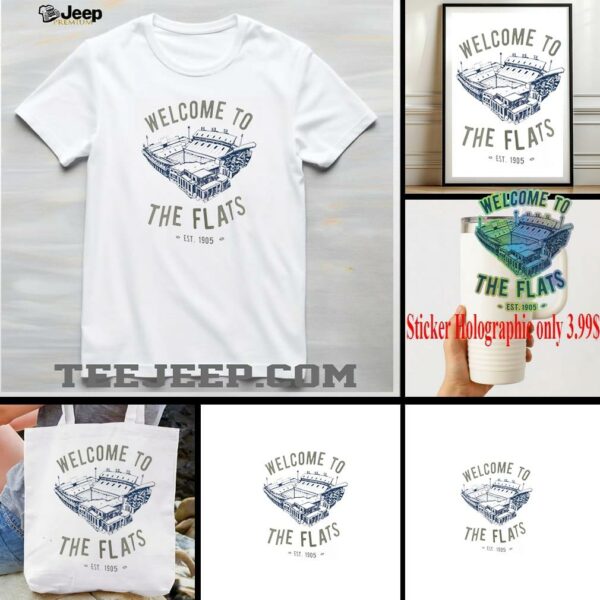 Welcome to the flats est 1905 Georgia Tech football shirt