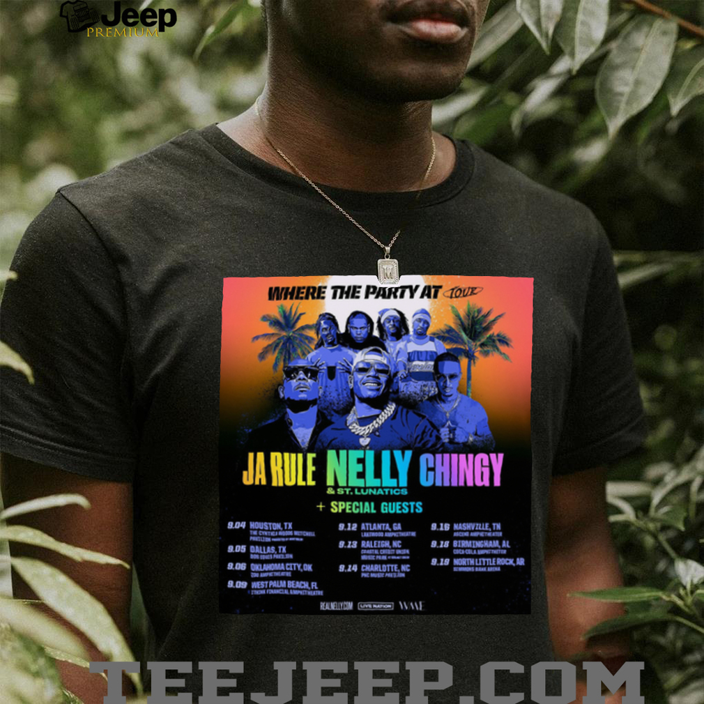 Where The Party At Tour 2025 shirt Where The Party At Tour 2025 shirt