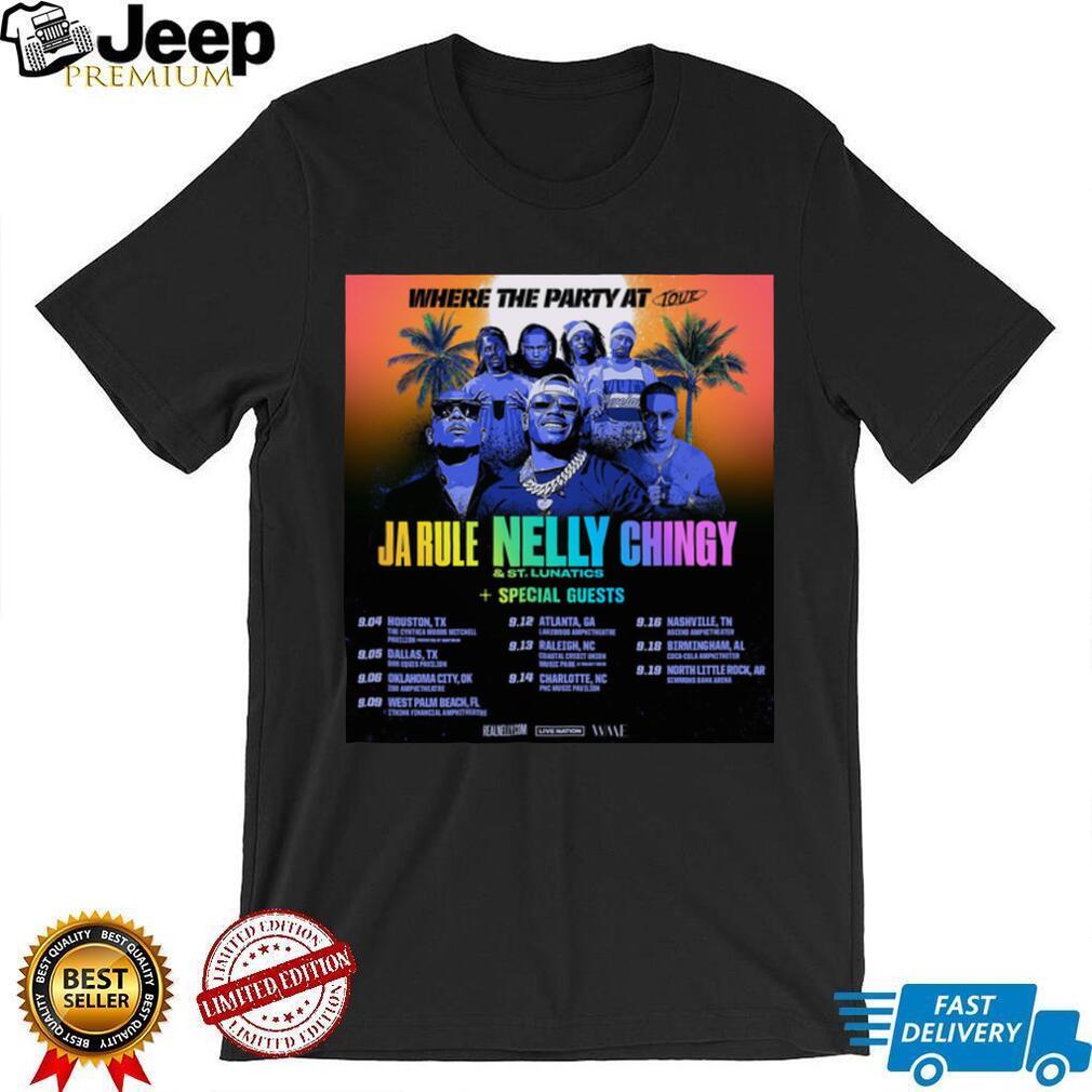 Where The Party At Tour 2025 shirt Where The Party At Tour 2025 shirt