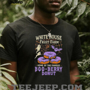 White house fruit farm home of the famous boo berry donut halloween shirt