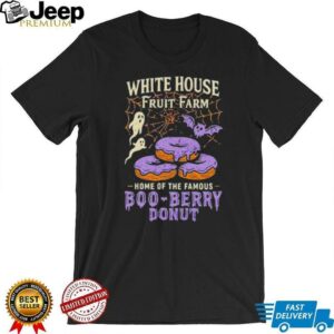 White house fruit farm home of the famous boo berry donut halloween shirt