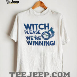 Witch please we’re winning Seattle Mariners MLB Baseball Spooky Halloween...