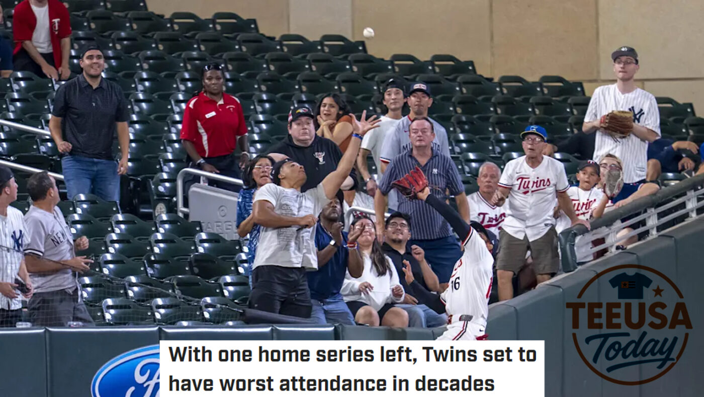 With one home series left Twins set to have worst attendance in decades