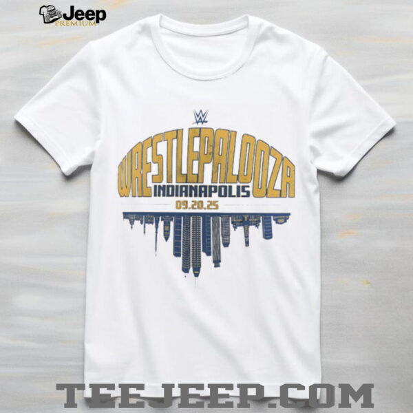 WrestlePalooza Indianapolis 2025 Skyline 2 sdied shirt