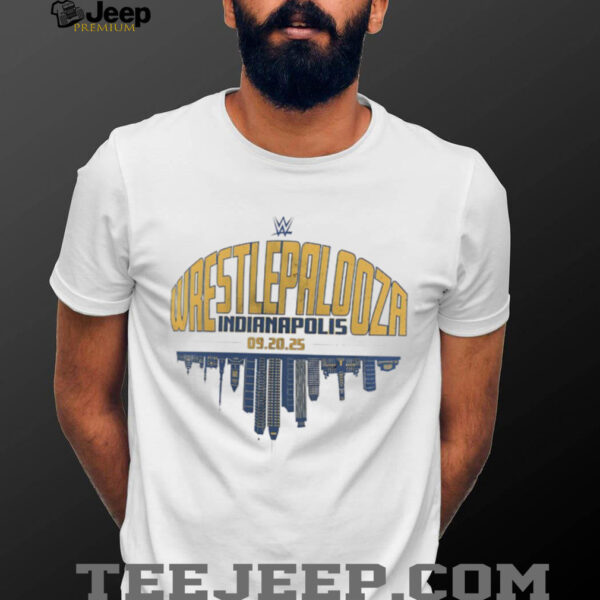 WrestlePalooza Indianapolis 2025 Skyline 2 sdied shirt