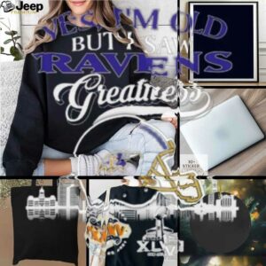 Yes, I’m Old But I Saw Baltimore Ravens Greatness Helmet T shirt