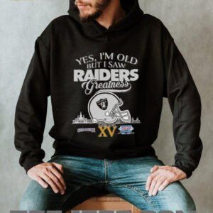 Yes, I’m Old But I Saw Raiders Greatness Helmet T shirt