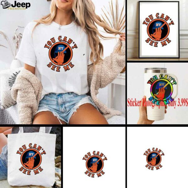 You can’t see me New York Mets shirt